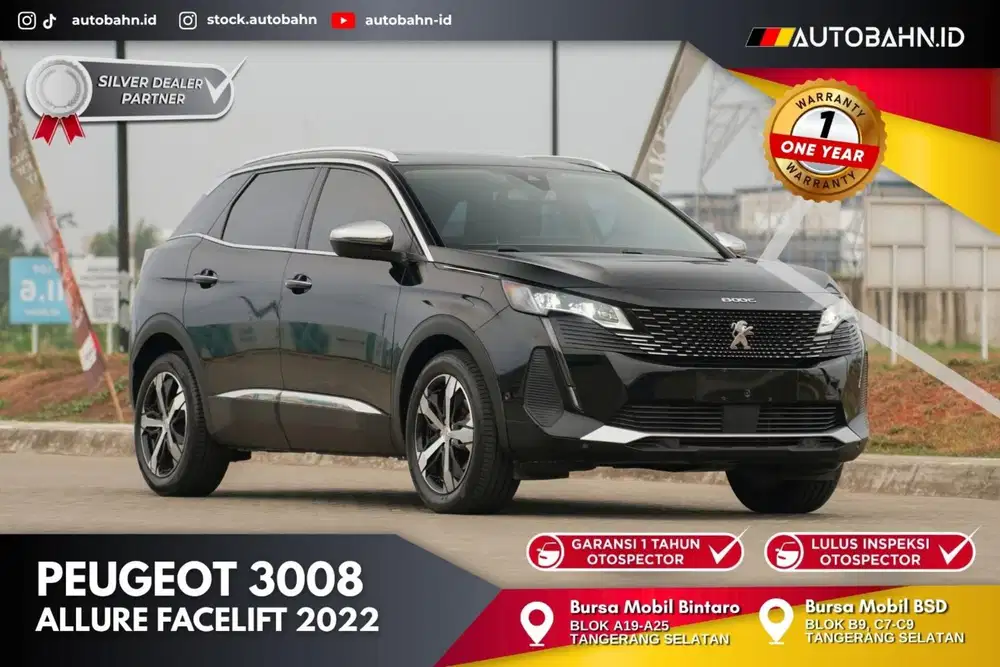 PAJAK PANJANG! New Peugeot 3008 Allure Facelift 2022