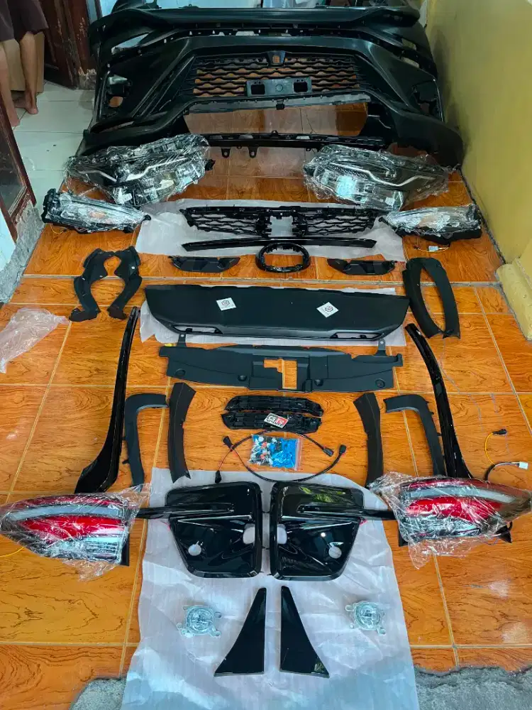 Paket lengkap bumper fortuner legender