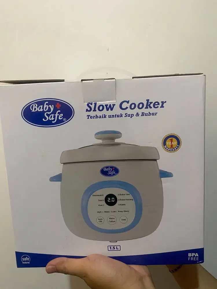 Di Jual Slow Cooker Baby Safe 1.5 L