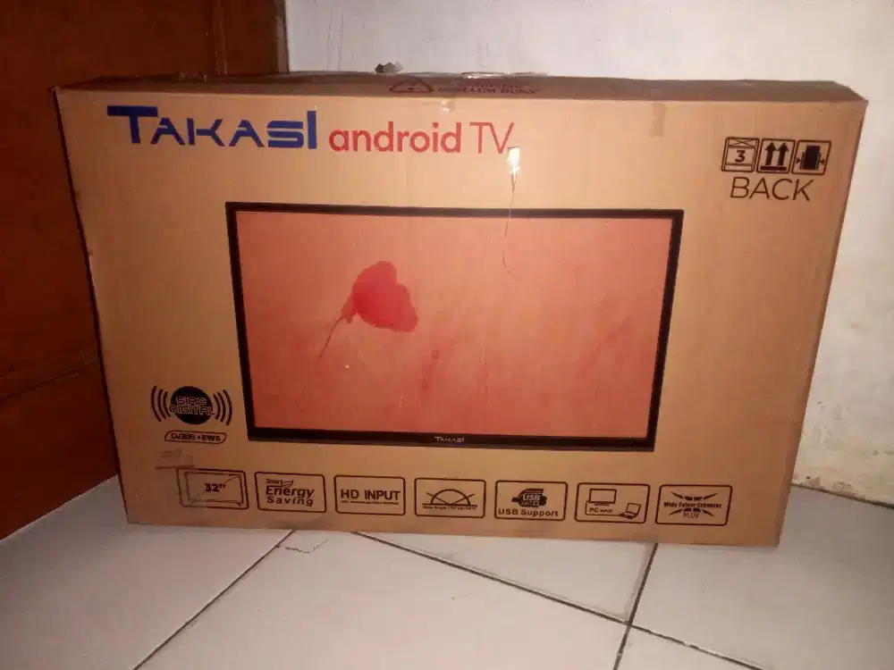 Android tv merk Takasi 32