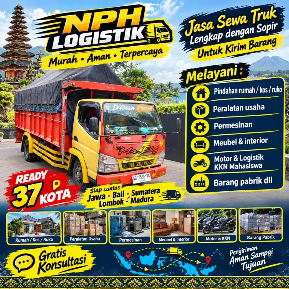 Jasa angkut Tangerang Selatan sewa truk pindah rumah Tangsel