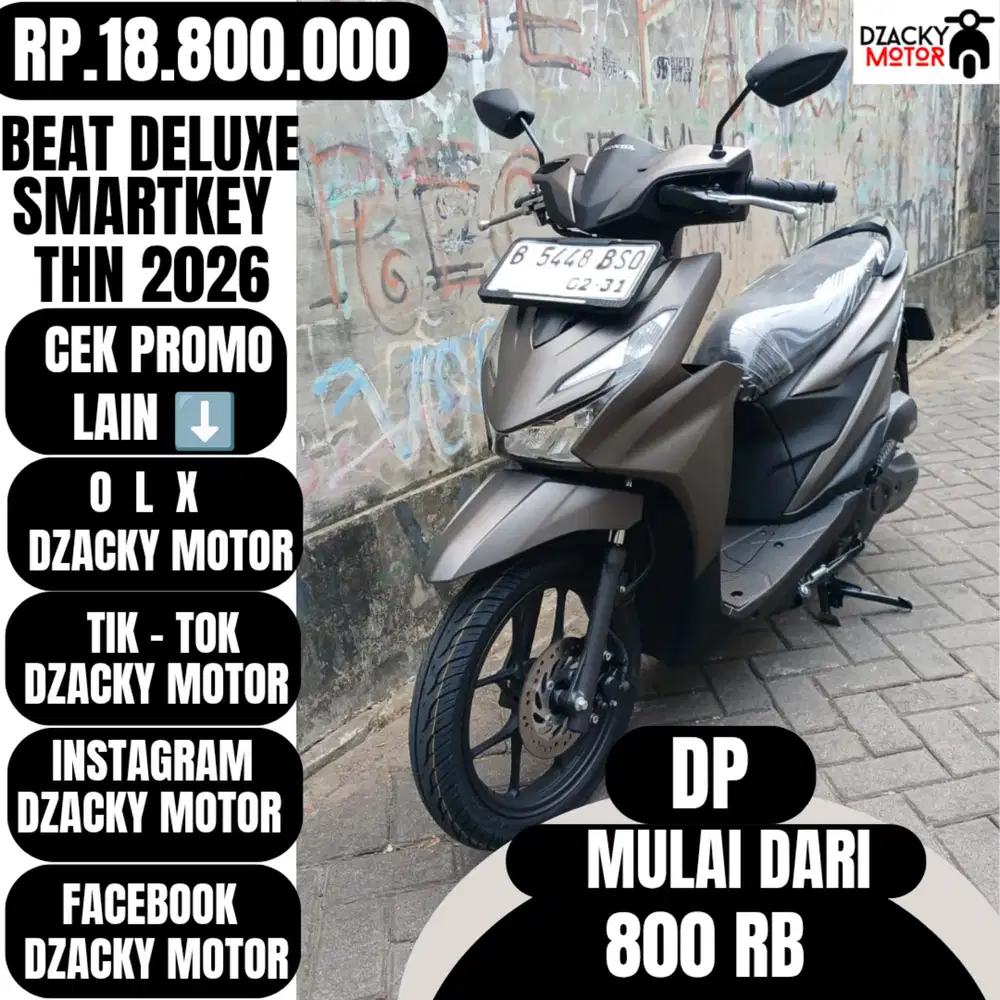 BEAT DELUXE SMARTKEY 2026 SECOND LIKE NEW