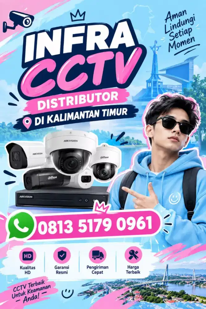 CCTV ONLINE DIHP BERGARANSI SIAP PASANG INSTALASI