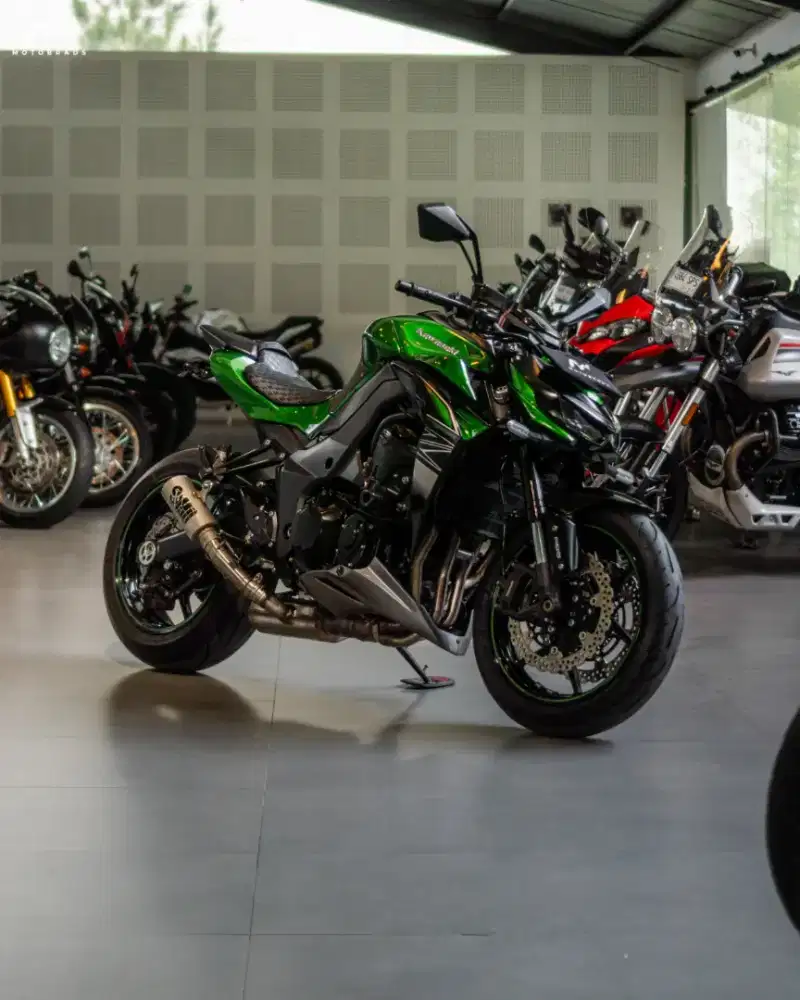 Kawasaki Z1000 Sugomi Emerald Blazed Green 2018
