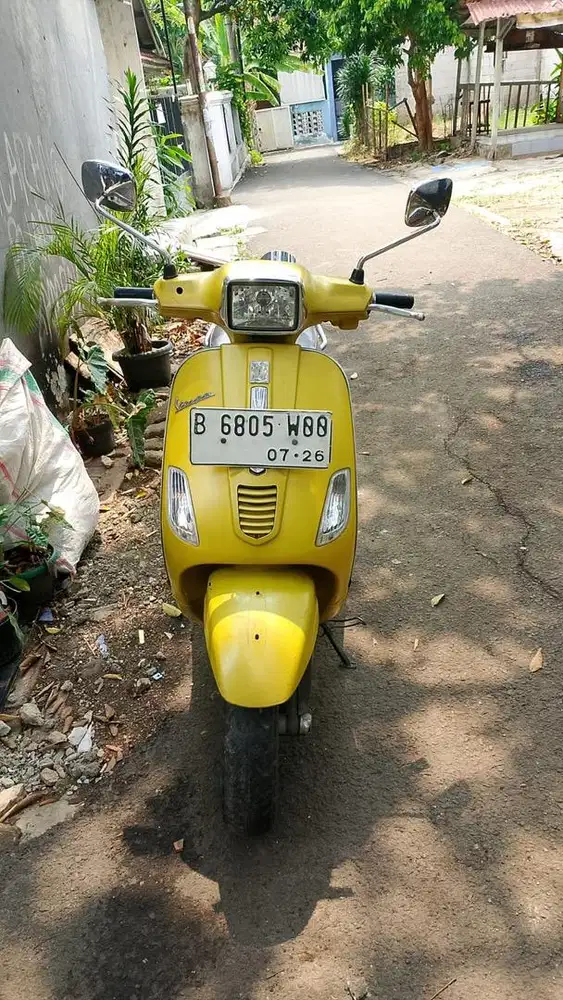 Vespa s 125 tangan pertama