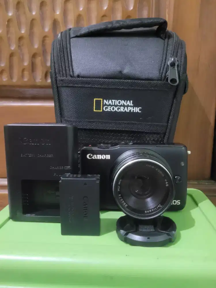 Canon EOS M10+Lensa fix MULUS!! MURAH!!