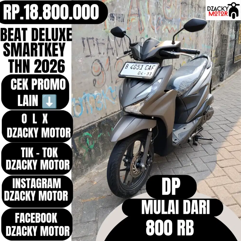 BEAT DELUXE SMARTKEY 2026 SECOND LIKE NEW