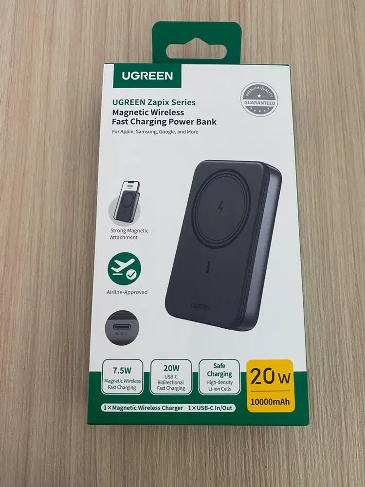 powerbank ugreen magsafe gray 20w
