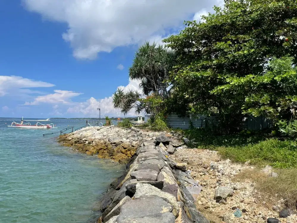 Beach Front Land for Sale Freehold Benoa Beach