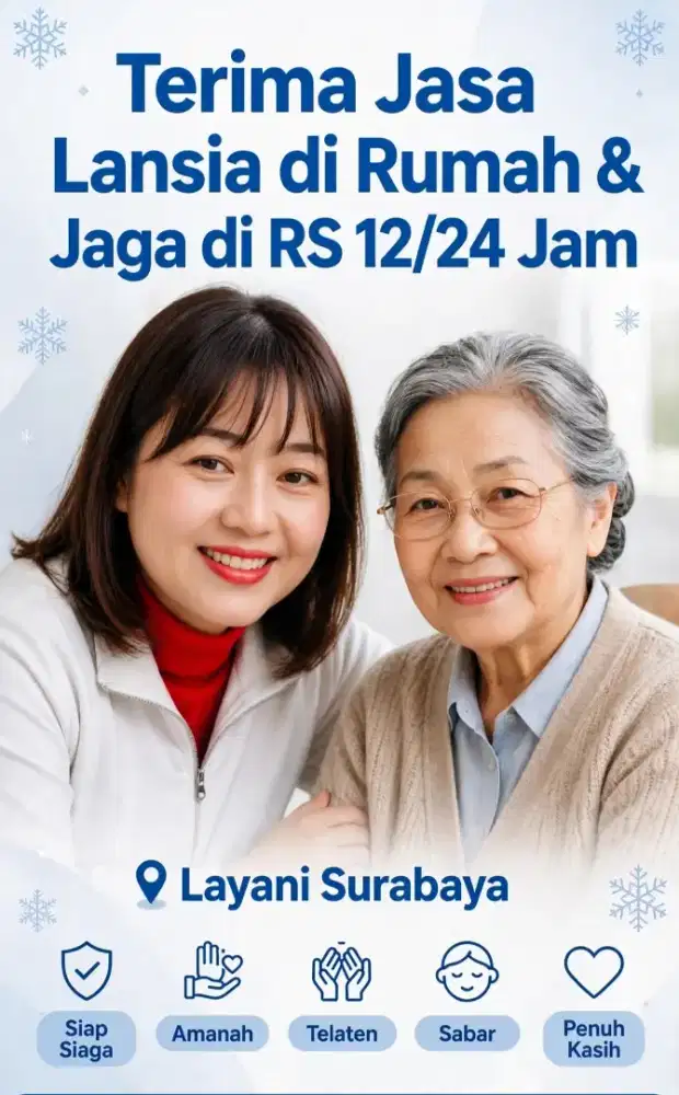 Jaga Lansia & Baby sister