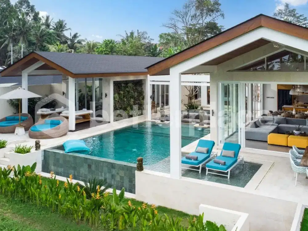 Modern Jungle Retreat in Pejeng, Ubud, 4 Bedroom Pool Villa with Spa, & Gym, A Great Investment Opportunity