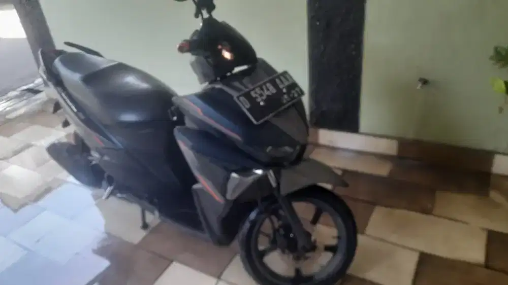Motor yamaha soul GT biru doff 2017