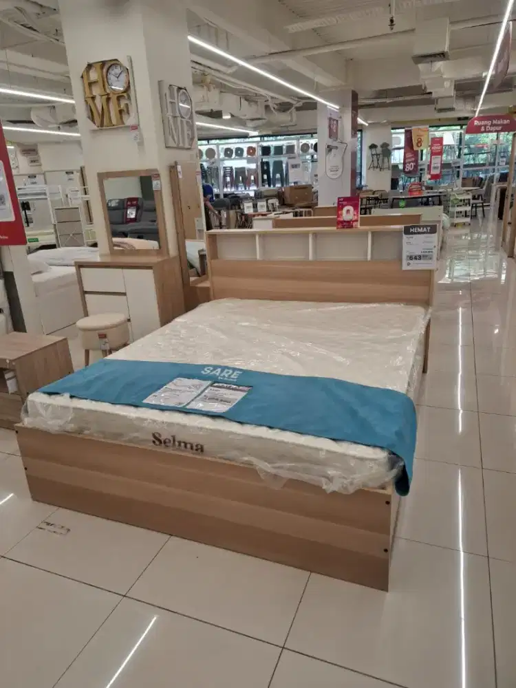 CEPAT HABIS! PROMO BESAR DIPAN & KASUR/ 
RANJANG + KASUR
160x200