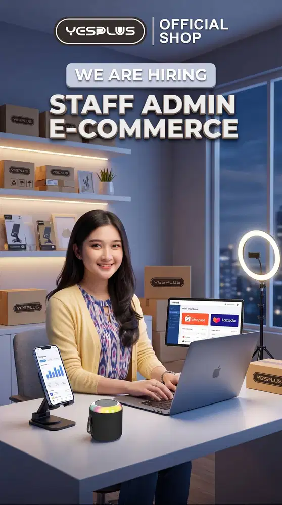Lowongan kerja Admin E-Commerce