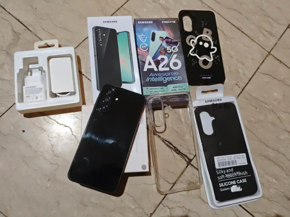 Dijual Samsung A26 5G 8/256 second Fullset