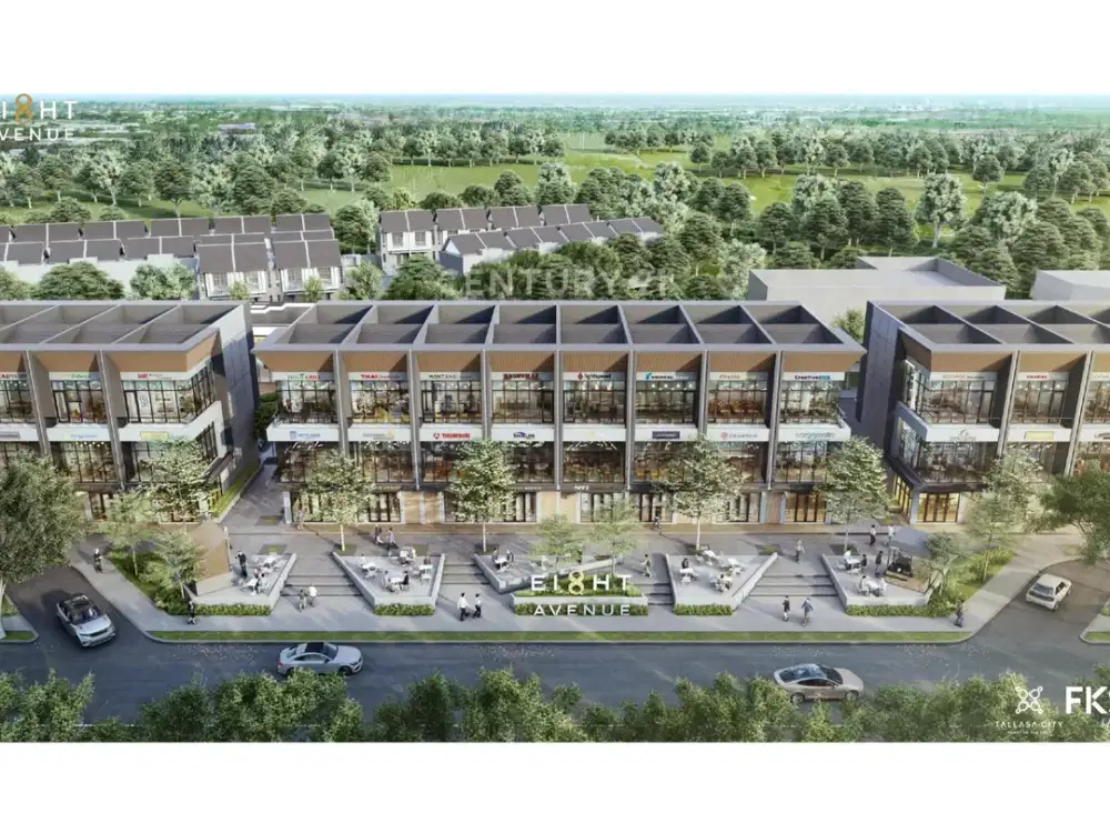 Ruko Siap Usaha Dan Investasi  Lokasi Depan Di Ruko Eight Avenue