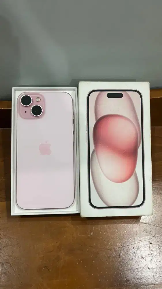 Iphone 15 basic 128Gb iBox gak ada minus