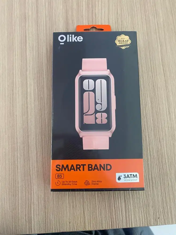 smartwatch olike band b3 pink