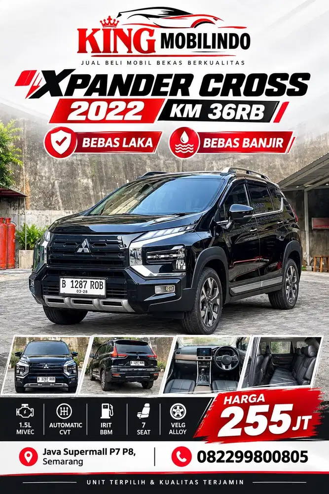 (King Mobilindo) Xpander Cross Premium Package 2022 Istimewa