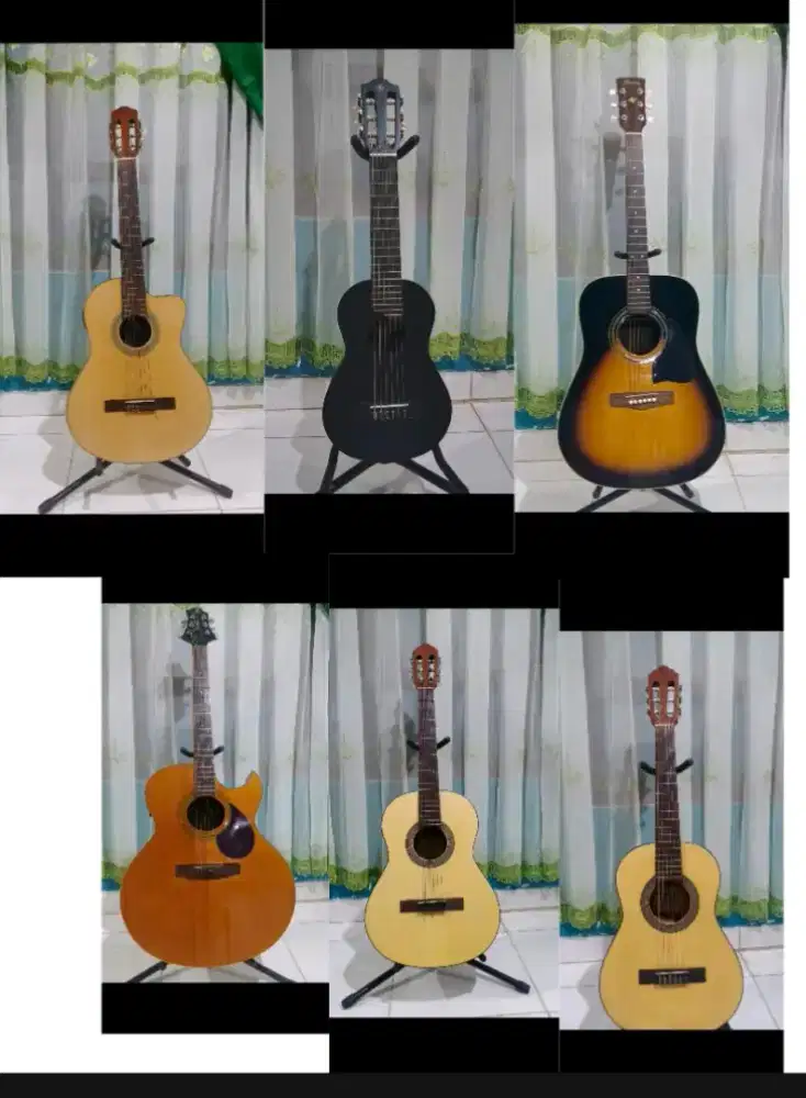 Gitar akustik dan akustik elektrik