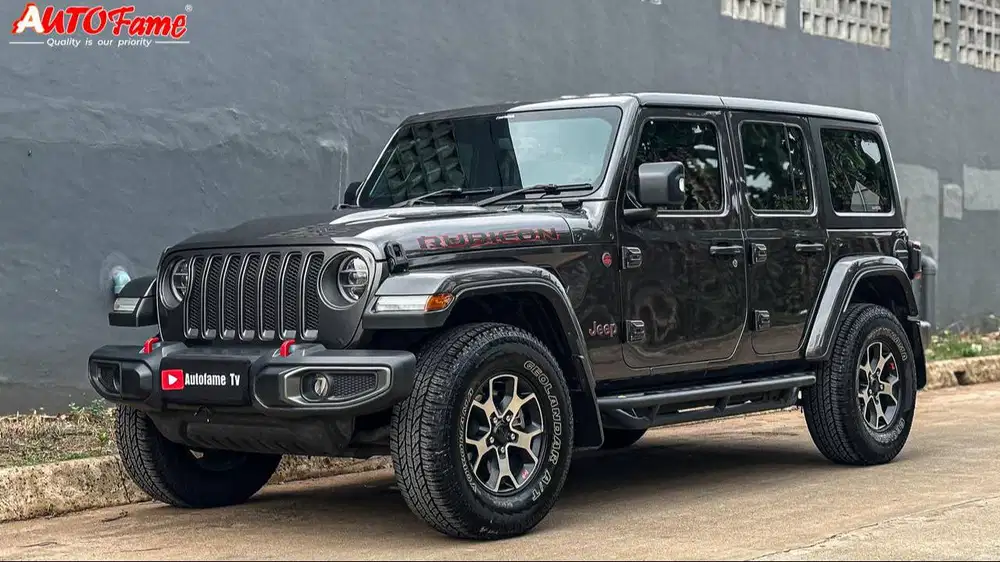 KM16RB Jeep JL Wrangler Rubicon 4 Doors 4 Pintu 2.0 NIK 2019 Granite C