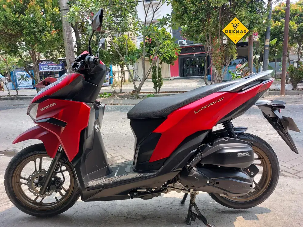 (DP 1,5 Jt)‼️ Honda Vario 125 CBS ISS Keyless Merah 2025 Cash Kredit