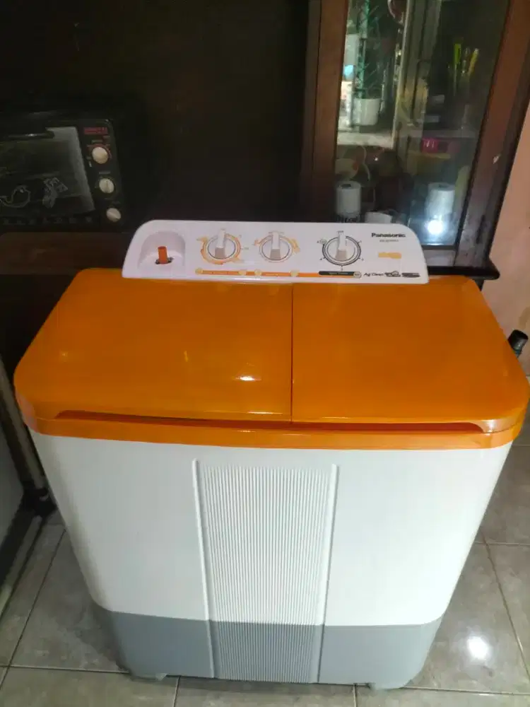 Mesin cuci 2tabung Panasonic 7kg normal type NA-W75FC1.Bekasi Utara Rp