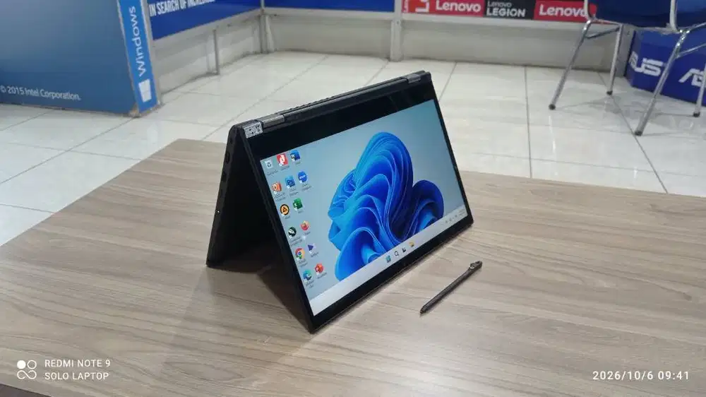 LENOVO YOGA L13 CORE i5 GEN 11 FLIP TOUCH PEN RAM 16GB SSD VGA IRIS XE