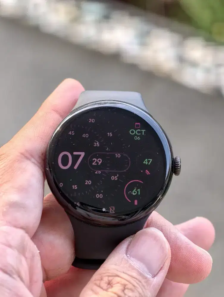 Google Pixel Watch 4- 45mm- WiFi Black