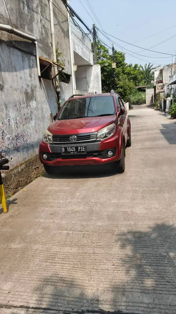 Toyota Rush 2017 Merah metalic