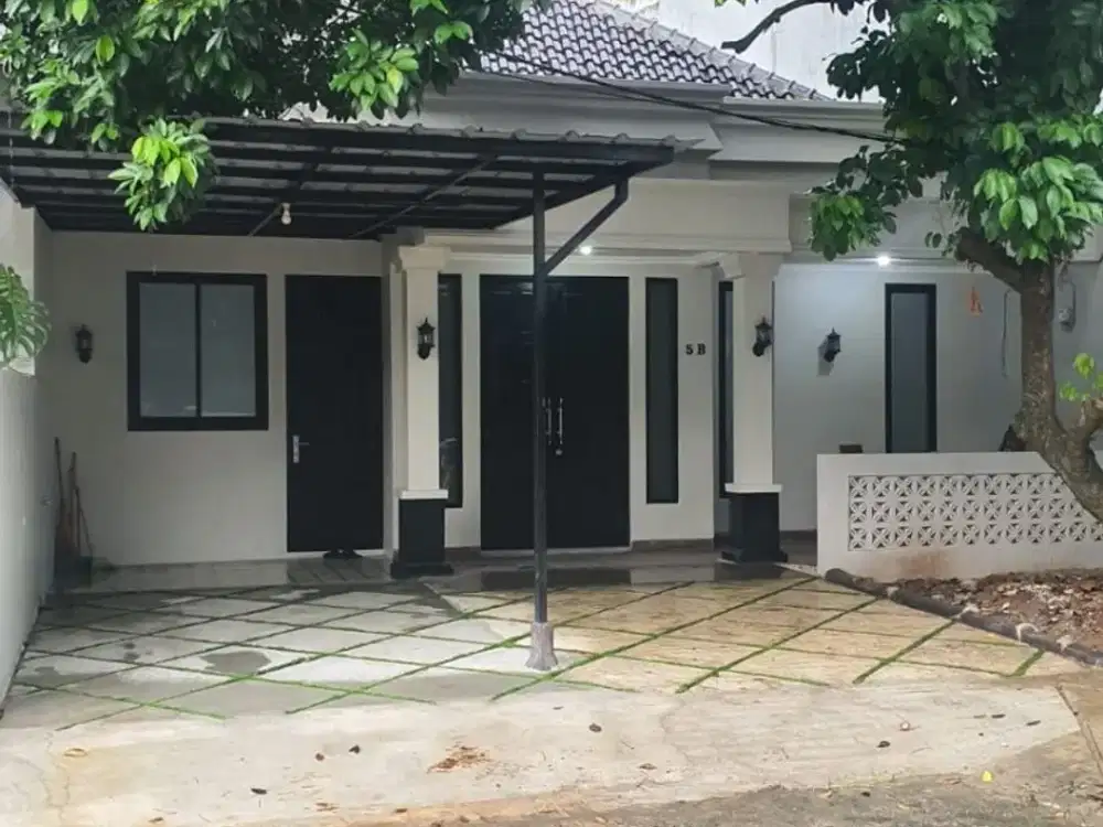 DISEWAKAN RUMAH FULLY FURNISH LEBAK BULUS JAKSEL, BARU RENOVASI!