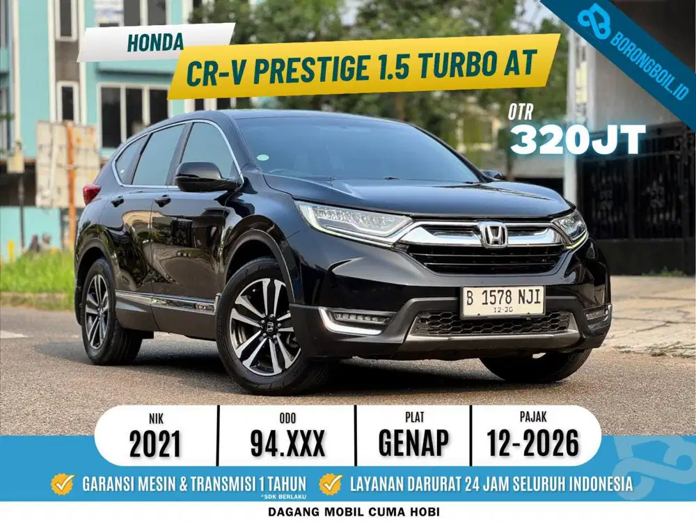 TERMURAH || Honda Crv prestige 1.5 turbo non sensing 2021