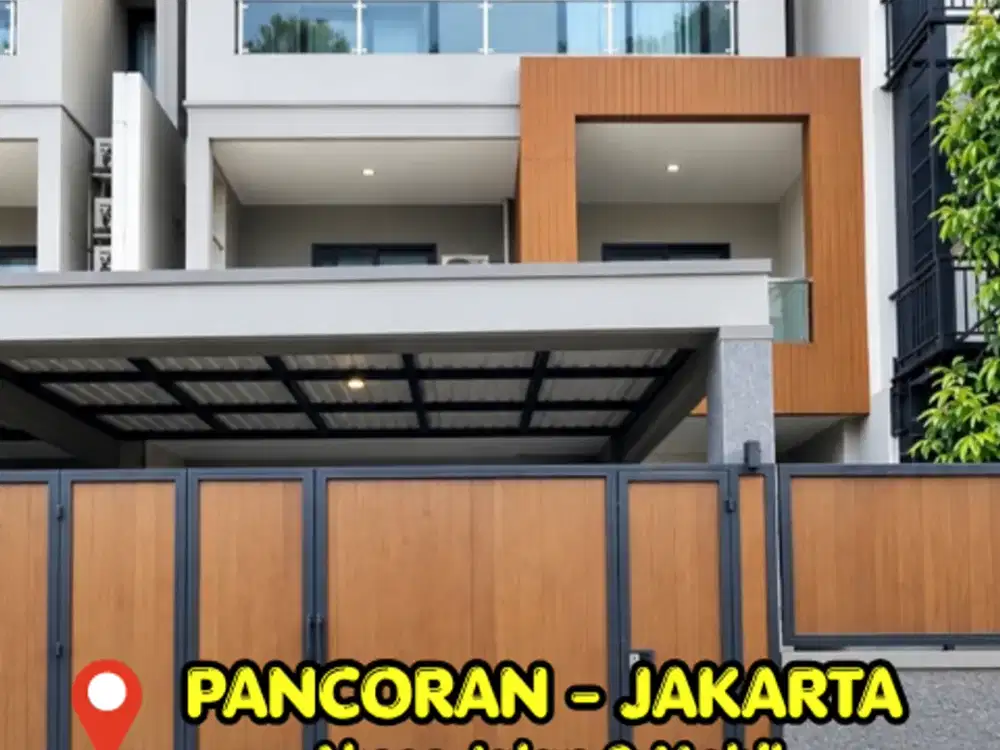 Dijual Rumah Pancoran Modern Minimalis Lokasi Strategis Jalan 2 Mobil