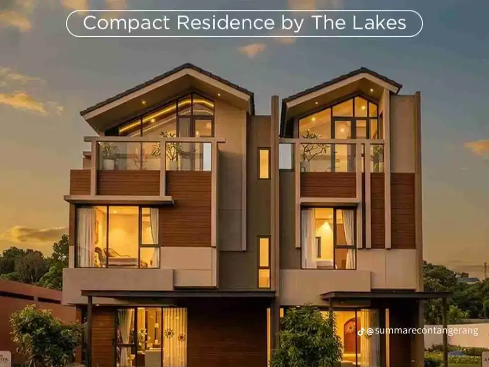 Briza Lake Homes Summarecon Tangerang Harga 900jtan Free PPN