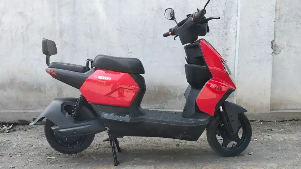 Sepeda Listrik Uwinfly D66A Mulus Like New - Red