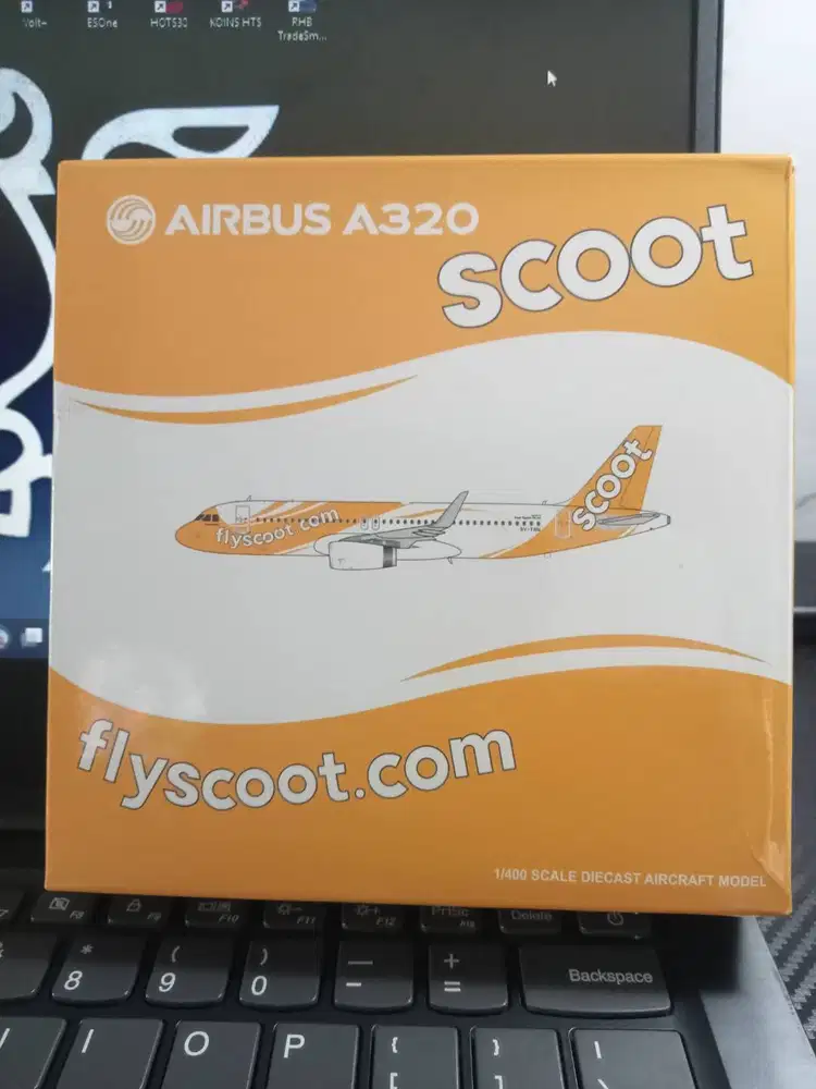 For sale diecast Airbus A320 Scoot Airlines