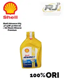 Oli SAE 15W-40 800 ML Merk Shell