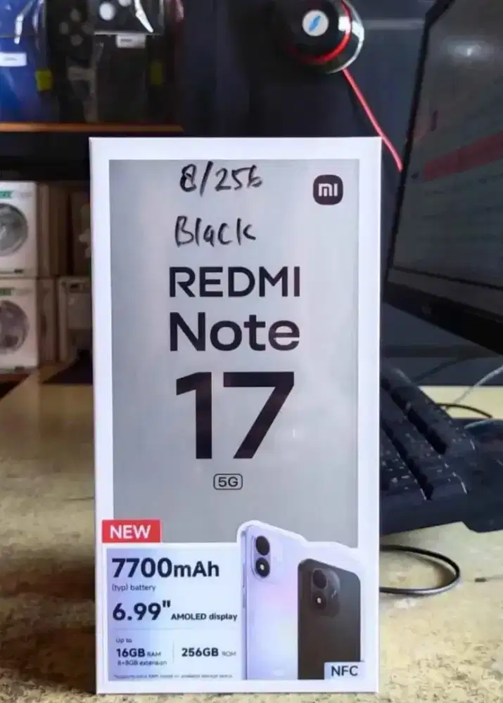 XIAOMI REDMI NOTE 17 5G BARU. KREDIT TANPA APK & BI CEK . ACC 95%