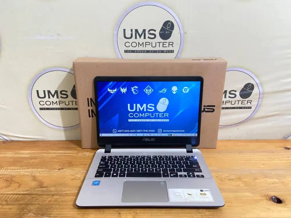 ASUS A407M Gold INTEL N4000 RAM 8GB SSD 256GB Intel UHD Graphics