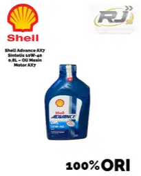 Oli SAE 10W-40 0.8 Liter Merk Shell