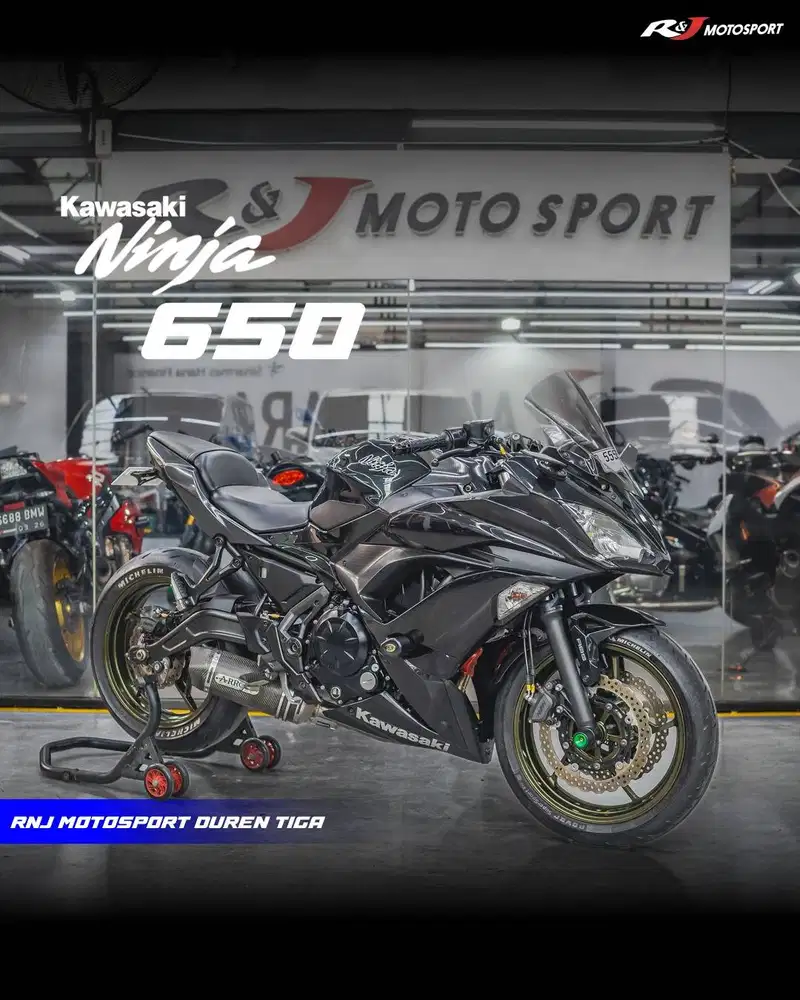 ‎Kawasaki Ninja 650 ER6F Nik 2017 Km.10.000an Knalpot Arrow FS