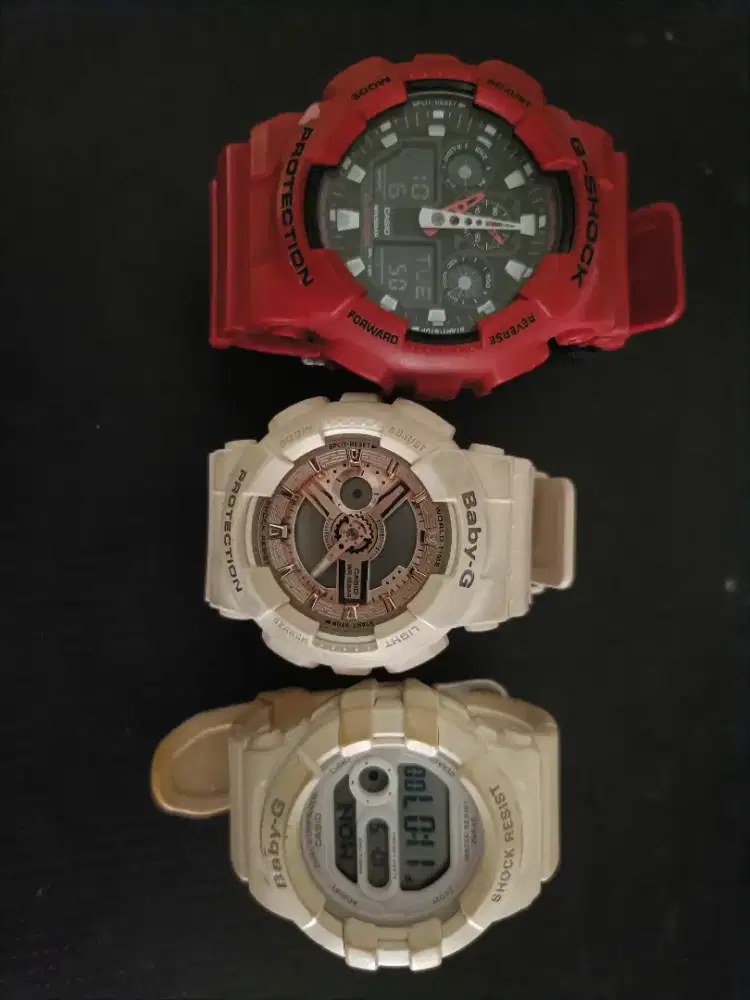 Jam tangan GShock dan Baby G