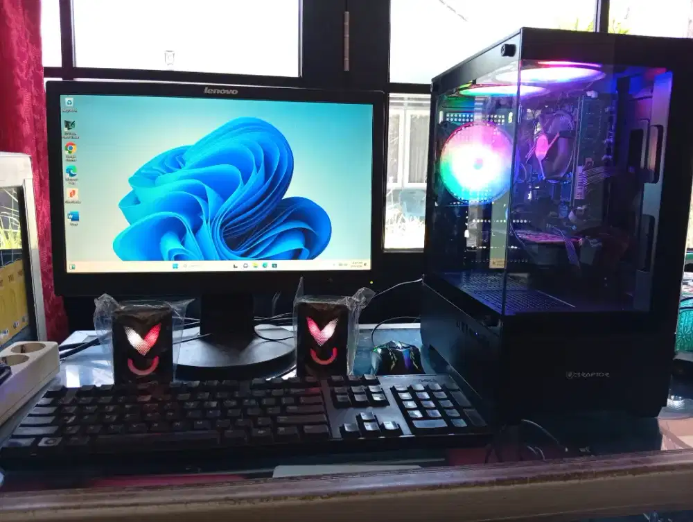 PC desain editing core i7 fullset