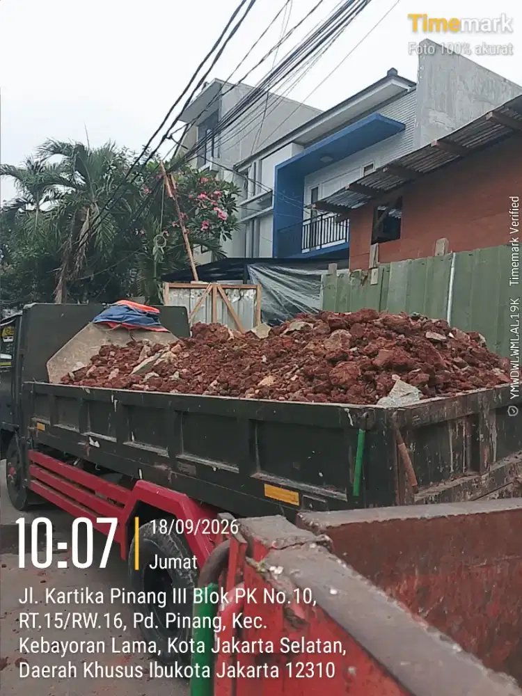 Jasa truk buang puing