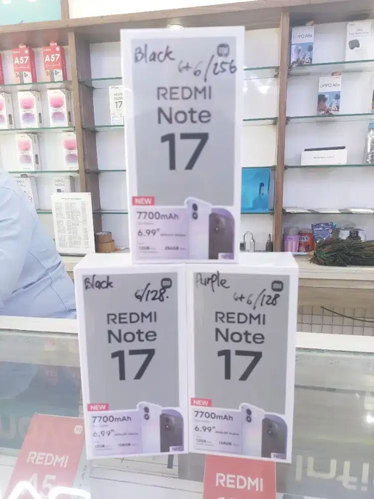 FLASH SALE REDMI NOTE 17 4G 6+6/256GB