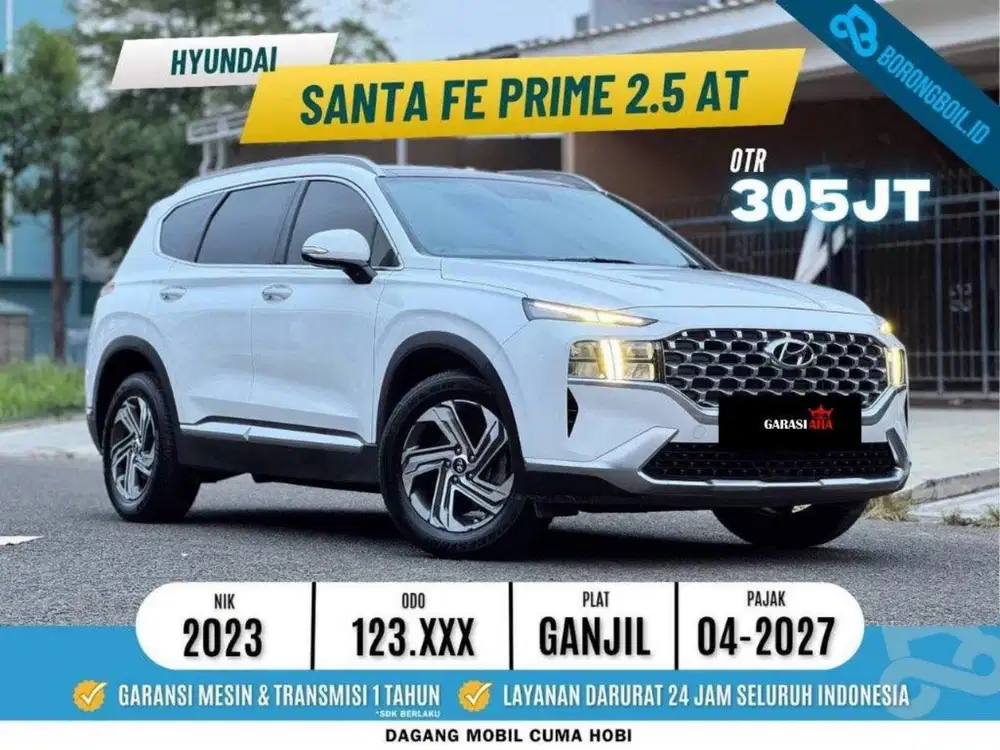 Santa Fe Prime 2.5 B Bensin 2023