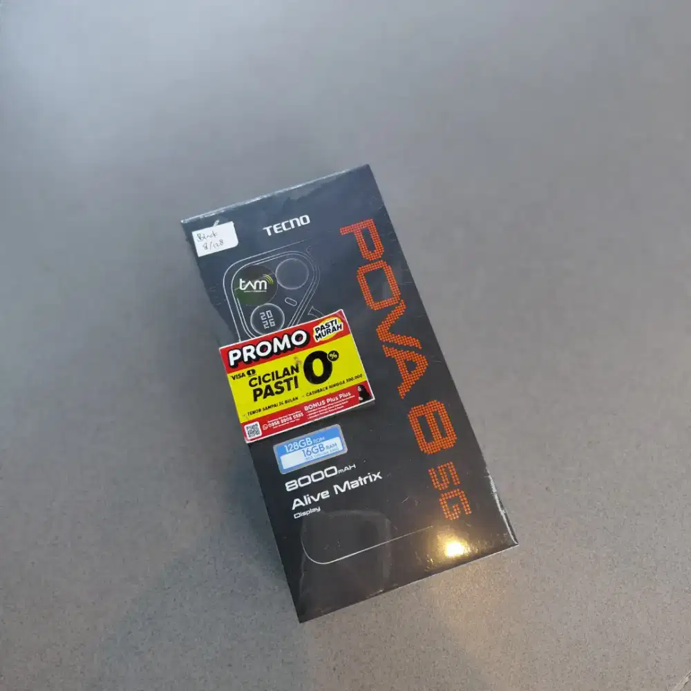 Tecno Pova 8 5G 8/256 Ready Bisa Cod