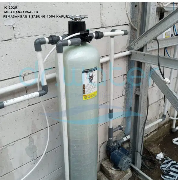 ADOL MIRAH Paket Softener Air Bebas Kerak Putih - DR WATER SOLO FILTER