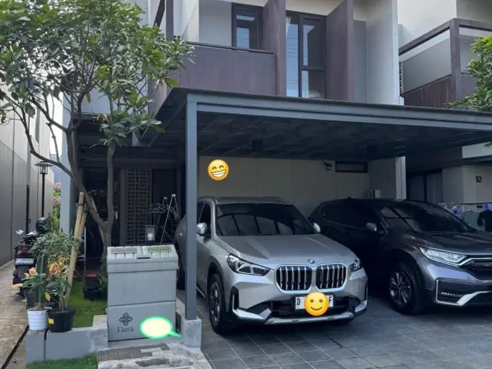 TERMURAH DIJUAL CEPAT RUMAH SIAP HUNI SEMI FURNISHED LOKASI DI SUMMARECON CLUSTER FLORA BANDUNG