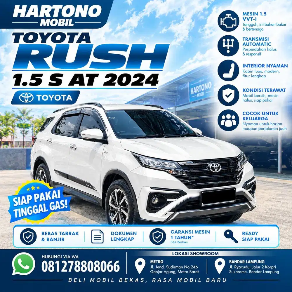 TOYOTA RUSH GR S AT 2024